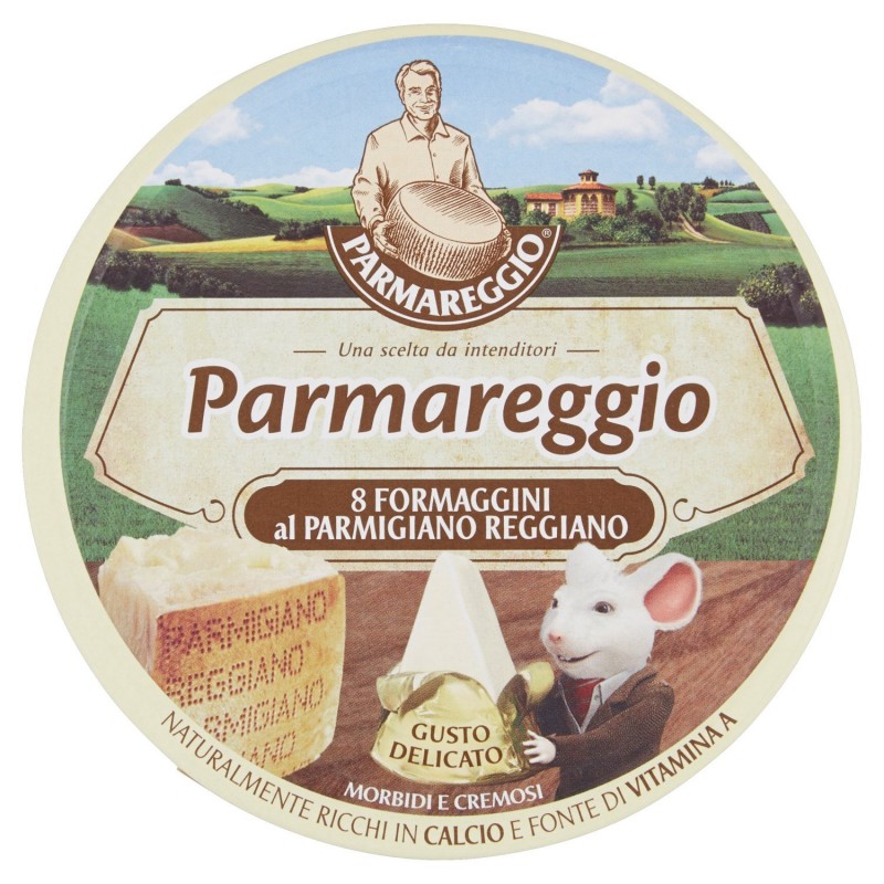 Parmareggio 8 Formaggini al Parmigiano Reggiano 140 g