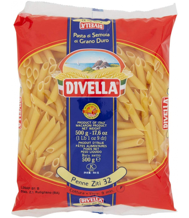 PASTA DI SEMOLA DIVELLA N 30 Form 500 GR 