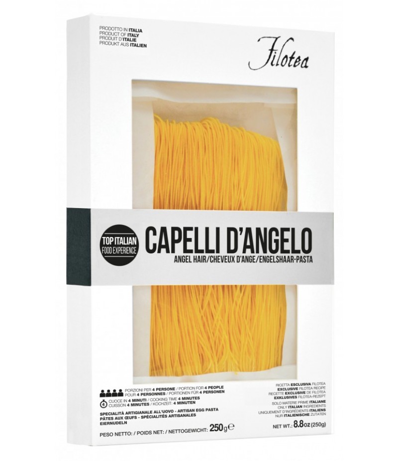 PASTA ALL'UOVO FILOTEA CAPELLI D'ANGELO 250 GR 