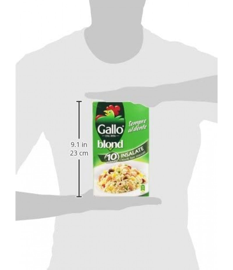 RISO GALLO  INSALATE  SEMPRE ALDENTE CHICCHI BEN STACCATI 1KG 