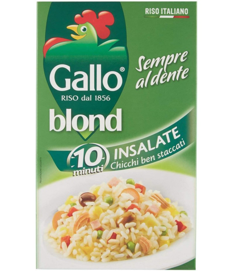 RISO GALLO  INSALATE  SEMPRE ALDENTE CHICCHI BEN STACCATI 1KG 