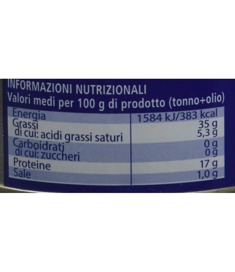 TONNO MARE APERTO ALL'OLIO DI OLIVA 80 gr X 3 