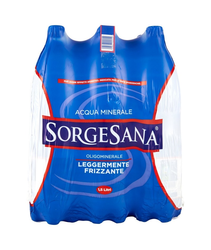 ACQUA FRIZANTE SORGESANA 1,5LT (CONFEZIONE DA 6 BOT)