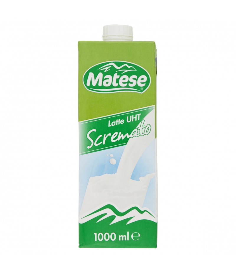 LATTE MATESE UHT SCREMATO 1Lt