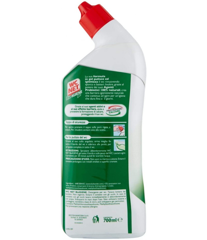 WC NET BIO IGIENE GEL 700 ML 