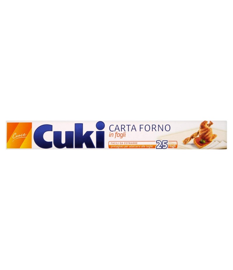 CARTA FORNO CUKI IN FOGLI 25MT