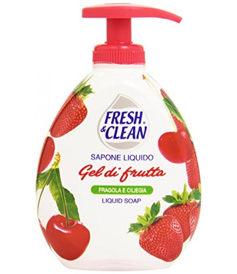 Fresh & Clean Sapone Gel Fragola Ml.300