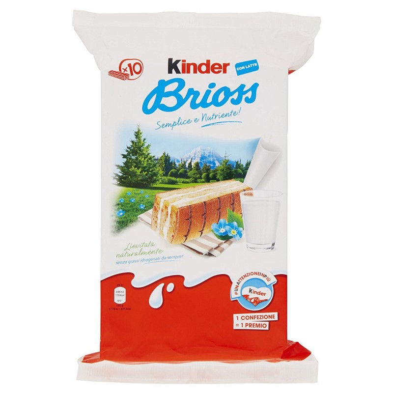 Kinder Ferrero Brioss - 270 gr (1 confezione da 10 brioche)