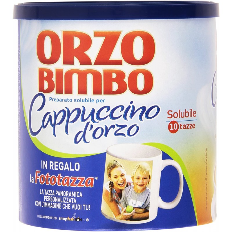 CAPPUCCINO D'ORZO ORZO BIMBO - PREPARATO SOLUBILE 150 GR 