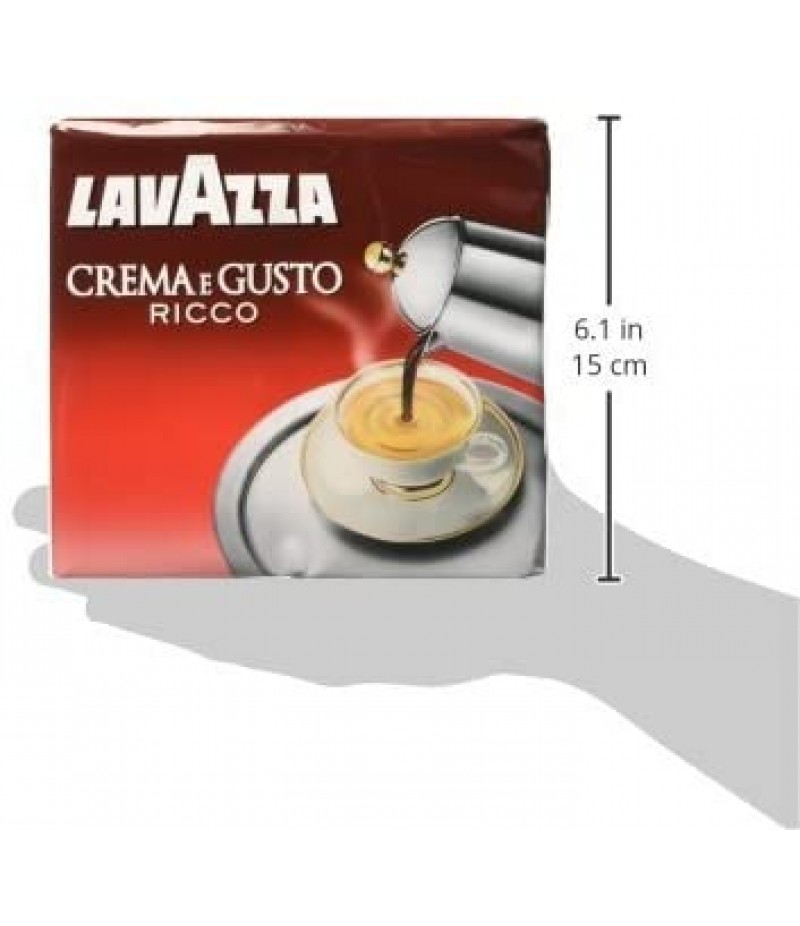 CAFFE' LAVAZZA CREMA E GUSTO GUSTO RICCO conf   250 GR x 2 