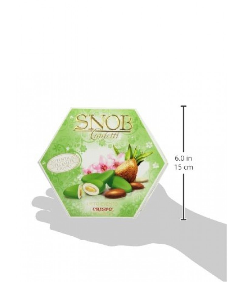  Crispo Confetti Snob Lieto Evento - Colore Verde -  confezione da 500 g