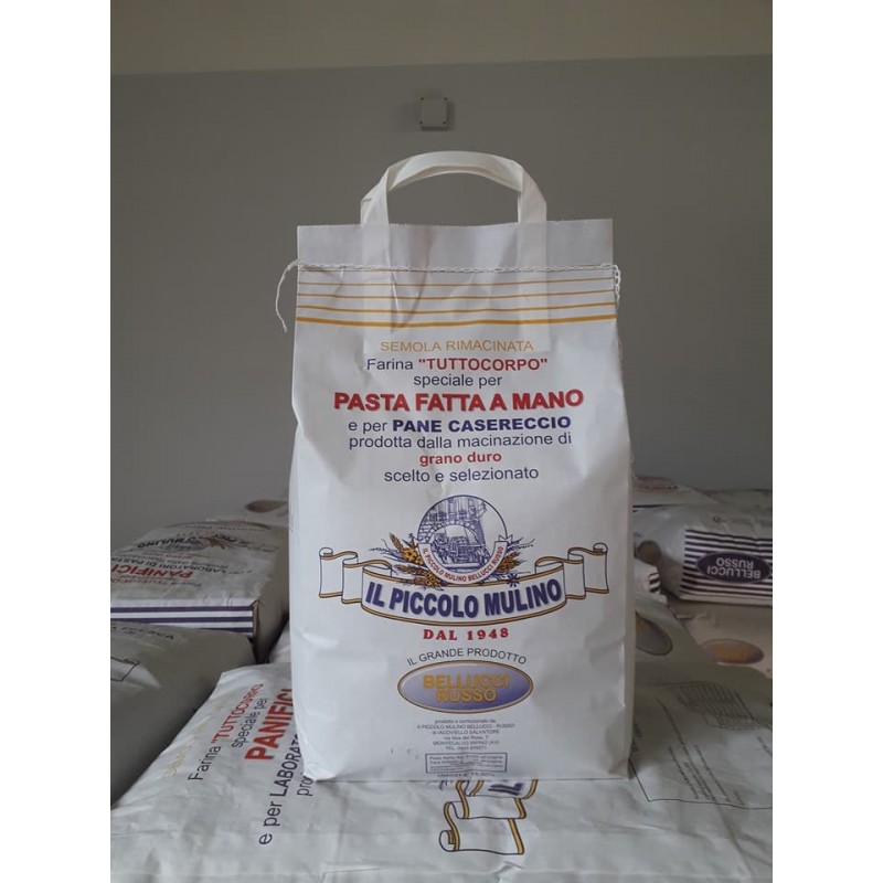 Semola rimacinata Speciale PASTA  IL piccolo MULINO sacchetto 5 kg   