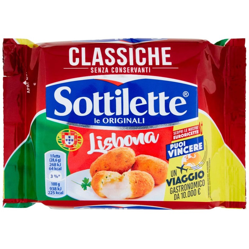 SOTTILETTE KRAFT   CONF 14 FETTE   400 GR 