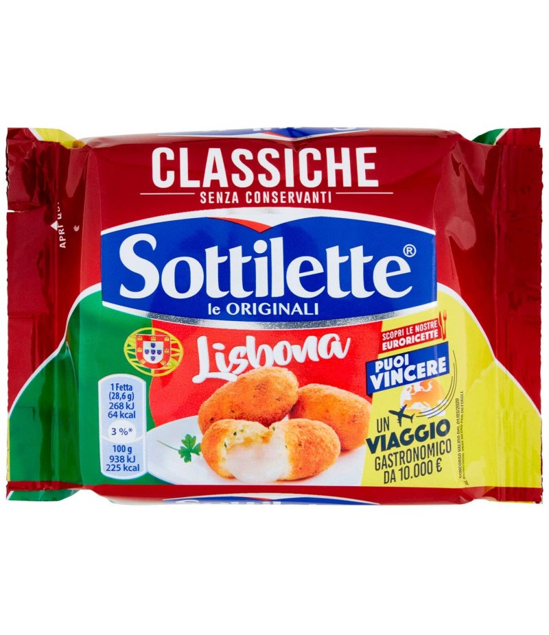 SOTTILETTE KRAFT   CONF 14 FETTE   400 GR 