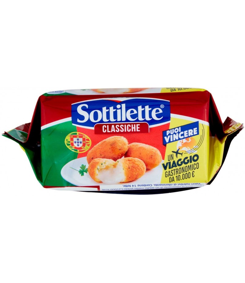 SOTTILETTE KRAFT   CONF 14 FETTE   400 GR 