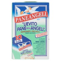 Paneangeli Lievito Pane Vanigliato per Dolci - Confezione de 10 Buste x 16 gr