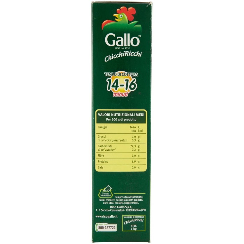 RISO GALLO RIBE conf 1KG 