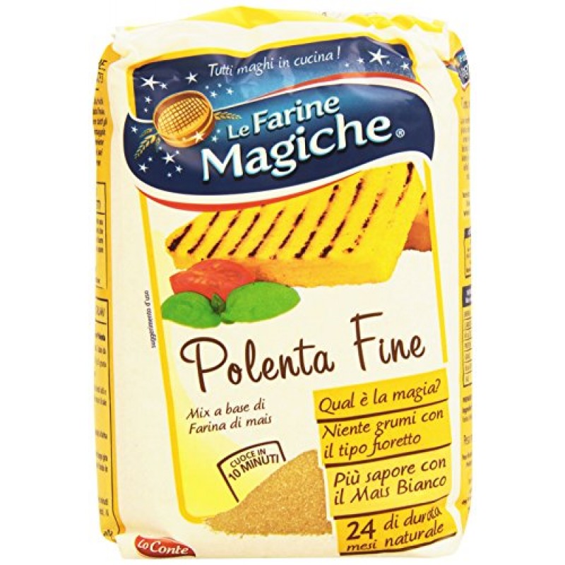 Farina fioretto per polenta- LO CONTE 1KG  ''le farine magiche'' 