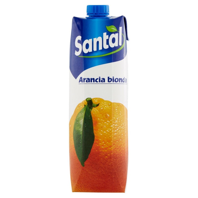 SANTAL SUCCO ARANCIA BIONDA 1 LT TETRA PAK 