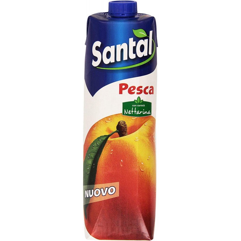 Santal - Succo Pesca, Con Varieta' Nettarina - 1000 Ml 