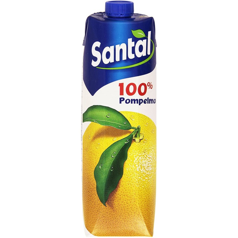  Santal - Succo di Frutta, 100% Pompelmo - 1000 ml