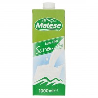 LATTE MATESE UHT SCREMATO 1Lt