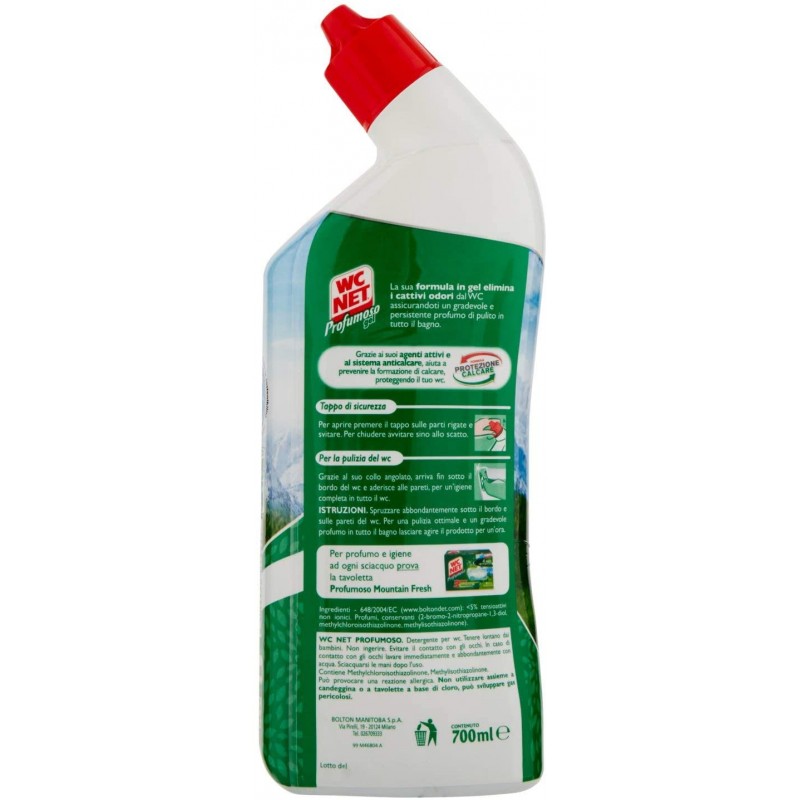 Wc Net Profumoso Gel, Fraganze Assortite - 700 ml