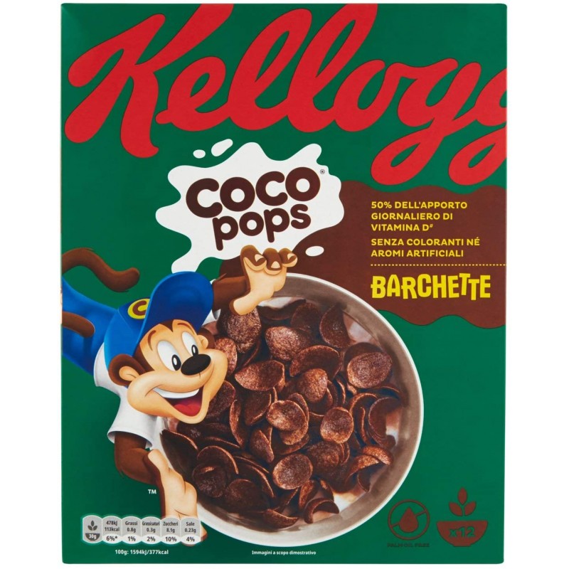 COCO POPS BARCHETTE KELLOGG'S GR 365 G 