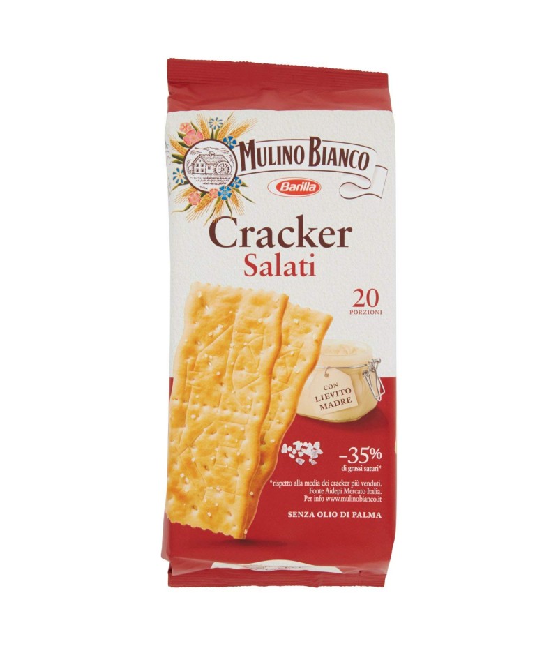 Mulino Bianco, Sfoglia di Grano, Cracker Salati - 500 gr 