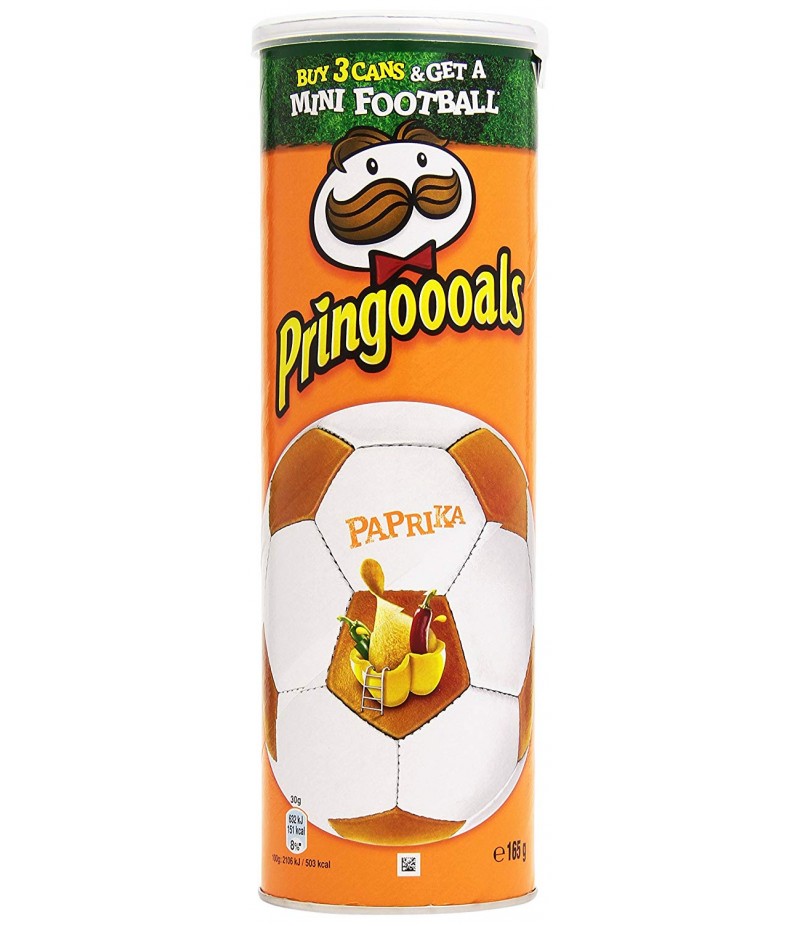 Pringles Patatine al Gusto di Paprika - 165 gr