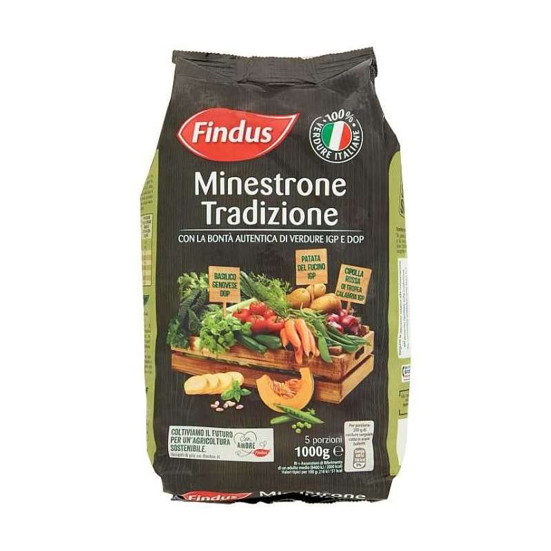 MINESTRONE TRADIZIONALE FINDUS CONF 1KG 