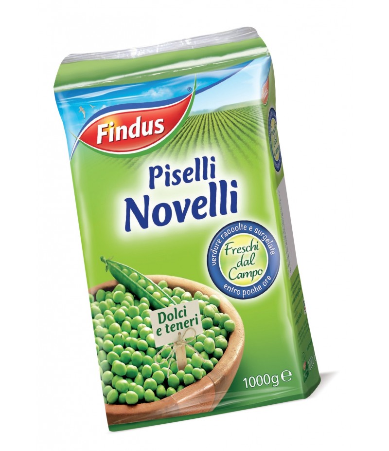 PISELLI NOVELLI busta  1 KG FINDUS