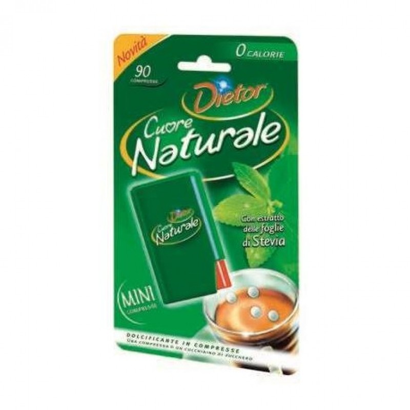 DOLCIFICANTE DIETOR STEVIA COMPRESSE X 90+30 COMP.